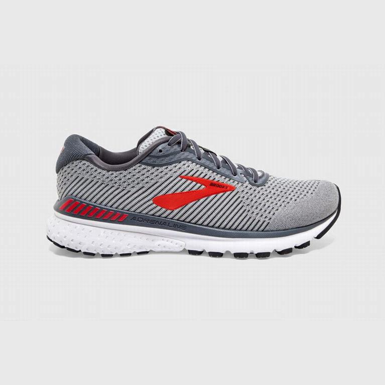 Brooks Adrenaline Gts 20 - Zapatillas Running Asfalto Hombre - Rojas / Gris (XY3280547)